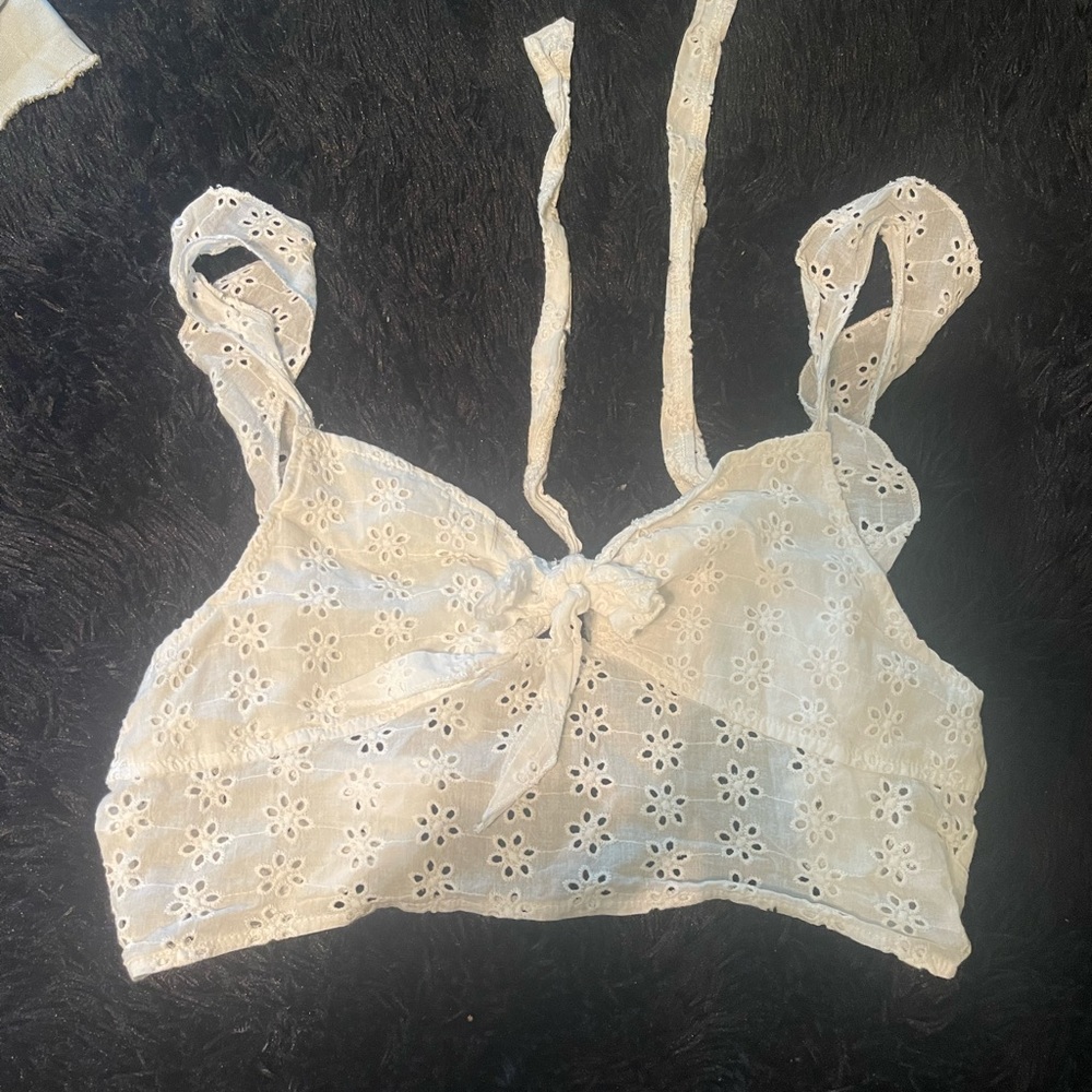 White tie top